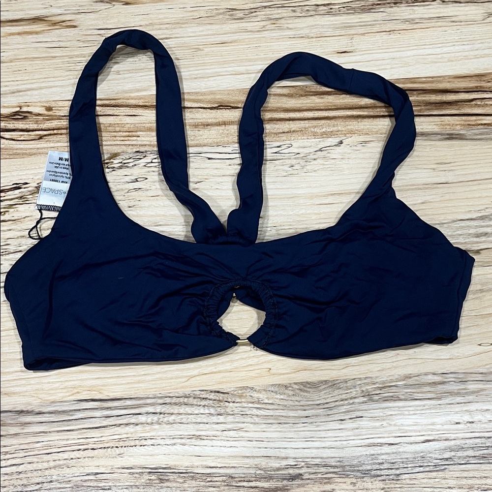L Space Women's Swim Top with Keyhole Detail
